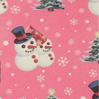 Load image into Gallery viewer, Christmas - Snow Couple Faux Leather Printed Vinyl Sheet