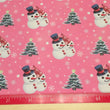 Load image into Gallery viewer, Christmas - Snow Couple Faux Leather Printed Vinyl Sheet