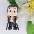 Load image into Gallery viewer, 140 David Clay Doll for Bow-Center, Jewelry Charms, Accessories, and More