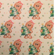 Load image into Gallery viewer, Gingerbread Girl and Tree Faux Leather Printed Vinyl Sheet