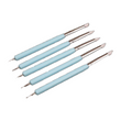 Load image into Gallery viewer, Double Head Silicone/Ceramic Tools Round Head Indentation Pen (5pcs)