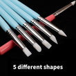 Load image into Gallery viewer, Double Head Silicone/Ceramic Tools Round Head Indentation Pen (5pcs)