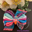 Load image into Gallery viewer, Multicolor Ice-Cream Hair-Bow