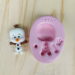 Load image into Gallery viewer, Snowman #2 Silicone Mold 789 MA