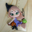 Load image into Gallery viewer, MA 799 Witch on the Broom #2 Silicone Mold