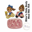 Load image into Gallery viewer, MA 754 Biker's Side Body Med Silicone Mold