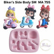 Load image into Gallery viewer, MA 755 Biker's Side Body Small Silicone Mold