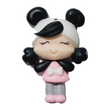 Load image into Gallery viewer, 378 MeToo Pink Panda Clay Doll for Bow-Center, Jewelry Charms, Accessories, and More