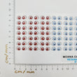 Load image into Gallery viewer, Adhesive Resin Eyes for Clays MF 38 Moana Hearts P (8X7 mm) 63 Units
