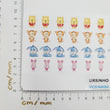 Load image into Gallery viewer, Adhesive Resin for Clays MF 46 Pooh Bear (1.5 mm) 40 Units