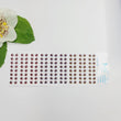 Load image into Gallery viewer, Adhesive Resin Eyes for Clays MF 60 Love PP (6X5 mm) 72 Units
