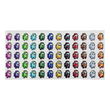 Load image into Gallery viewer, Adhesive Resin for Clays MF 62 Among Us (1.5 X 1.0 CM) 60 Units