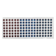 Load image into Gallery viewer, Adhesive Resin Eyes for Clays MF 75 P (8X7 mm) 63 Units