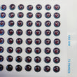 Load image into Gallery viewer, Adhesive Resin Eyes for Clays MF 75 PP (6X5 mm) 72 Units