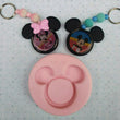 Load image into Gallery viewer, Mouse Key Chain Silicone Mold 134 MA