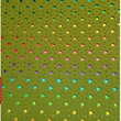 Load image into Gallery viewer, Punch Leather Hearts - Lime Rainbow Faux Leather Printed Vinyl Sheet