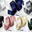 Load image into Gallery viewer, Gold and Silver Weft Double Face Ribbon - 1 1/2" (38mm) - 5 yards