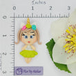 Load image into Gallery viewer, 315 Leah Clay Doll for Bow-Center, Jewelry Charms, Accessories, and More