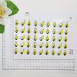 Load image into Gallery viewer, Adhesive Resin Cute Bee (P) MNC 20mm (H) 45 Units