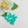 Load image into Gallery viewer, Clay Hearts - Set of 20 - Green