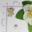 Load image into Gallery viewer, Cute Tiger Acrylic Adhesive Stamped Appliques