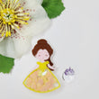 Load image into Gallery viewer, Bela Glitter Double Acrylic Apliques