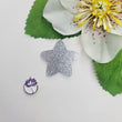 Load image into Gallery viewer, Silver Star Acrylic Appliques
