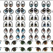Load image into Gallery viewer, Adhesive Eyes for Clays Multicolor MNC COMBO#1 (P/ SM) 80 Pairs