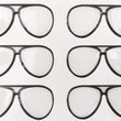Load image into Gallery viewer, Adhesive Resin Eye Glasses for Clays MNC 524 AVIATOR 3.8cm 20Units