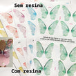 Load image into Gallery viewer, Adhesive Resin Wings for Clays (set of 4) MNC 4.5 cm