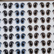 Load image into Gallery viewer, Adhesive Eyes for Clays (Multicolored) MNC 380B-M 49 Pairs