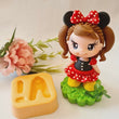 Load image into Gallery viewer, MD #92 Cute Love Cake top Body Silicone Mold