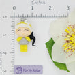 Load image into Gallery viewer, 190 Eliza Clay Doll for Bow-Center, Jewelry Charms, Accessories and More