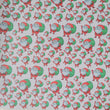 Load image into Gallery viewer, Christmas - Santa with Green Sack Faux Leather Printed Vinyl Sheet #2