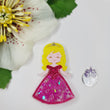 Load image into Gallery viewer, Aurora Glitter Double Acrylic Apliques