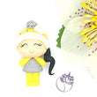 Load image into Gallery viewer, 190 Eliza Clay Doll for Bow-Center, Jewelry Charms, Accessories and More
