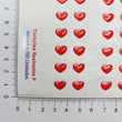 Load image into Gallery viewer, Adhesive Resin Red Hearts (P) MNC 100 Units