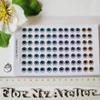 Load image into Gallery viewer, Adhesive Eyes for Clays Multicolor Perfect Doll 4045 MED 42Pairs