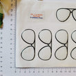 Load image into Gallery viewer, Adhesive Resin Eye Glasses for Clays MNC 524 AVIATOR 7cm 8Units