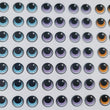 Load image into Gallery viewer, Adhesive Eyes for Clays Multicolor Perfect Doll 4045 MED 42Pairs