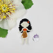 Load image into Gallery viewer, Pocahontas Glitter Double Acrylic Apliques
