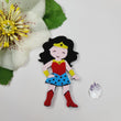 Load image into Gallery viewer, Super Hero Double Acrylic Apliques