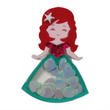 Load image into Gallery viewer, Ariel Glitter Double Acrylic Apliques