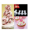 Load image into Gallery viewer, 4 Pcs/Set Mini Plum#2 Plunger Biscuit Cookies Cutter Mold