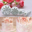 Load image into Gallery viewer, 4 Pcs/Set Mini Plum Plunger Biscuit Cookies Cutter Mold