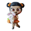 Load image into Gallery viewer, Serena #507 Clay Doll for Bow-Center, Jewelry Charms, Accessories, and More