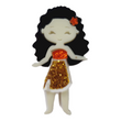 Load image into Gallery viewer, Pocahontas Glitter Double Acrylic Apliques