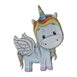 Load image into Gallery viewer, Cute Flying Unicorn Acrylic Adhesive Stamped Appliques