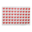 Load image into Gallery viewer, Adhesive Resin Red Hearts (M) MNC 60 Units