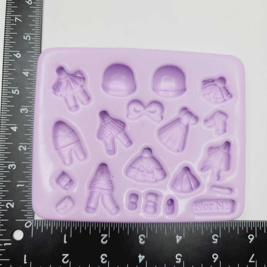 Mini Cute Creations Silicone Mold FNY #23